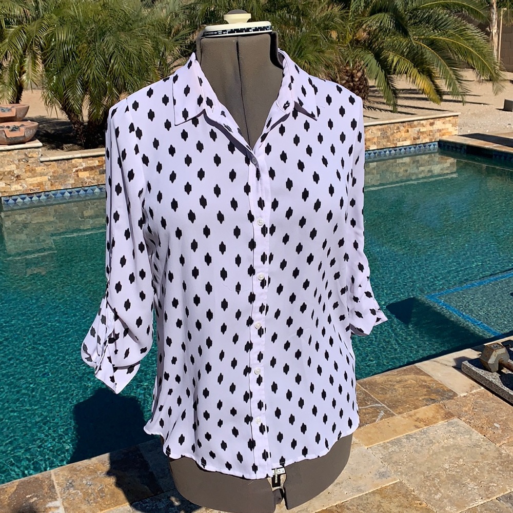 Apt 9 Button Down Blouse